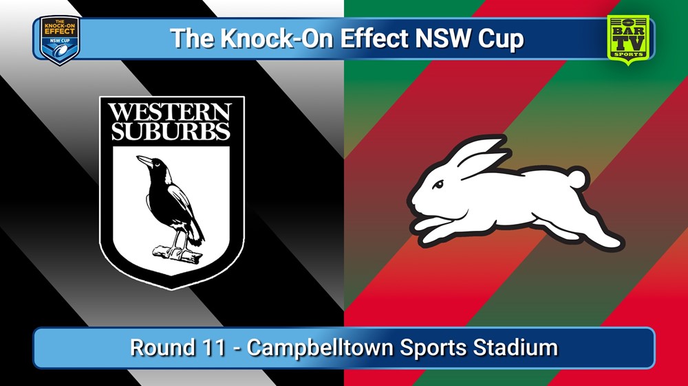 250518-video-The Knock-On Effect NSW Cup Round 11 - Western Suburbs Magpies v South Sydney Rabbitohs Slate Image