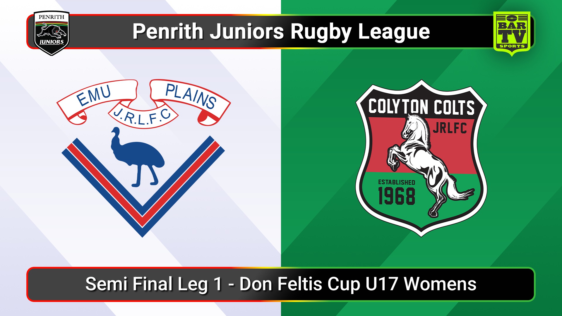 250809-video-Penrith & District Junior Rugby League Semi Final Leg 1 - Don Feltis Cup U17 Womens - Emu Plains v Colyton Slate Image