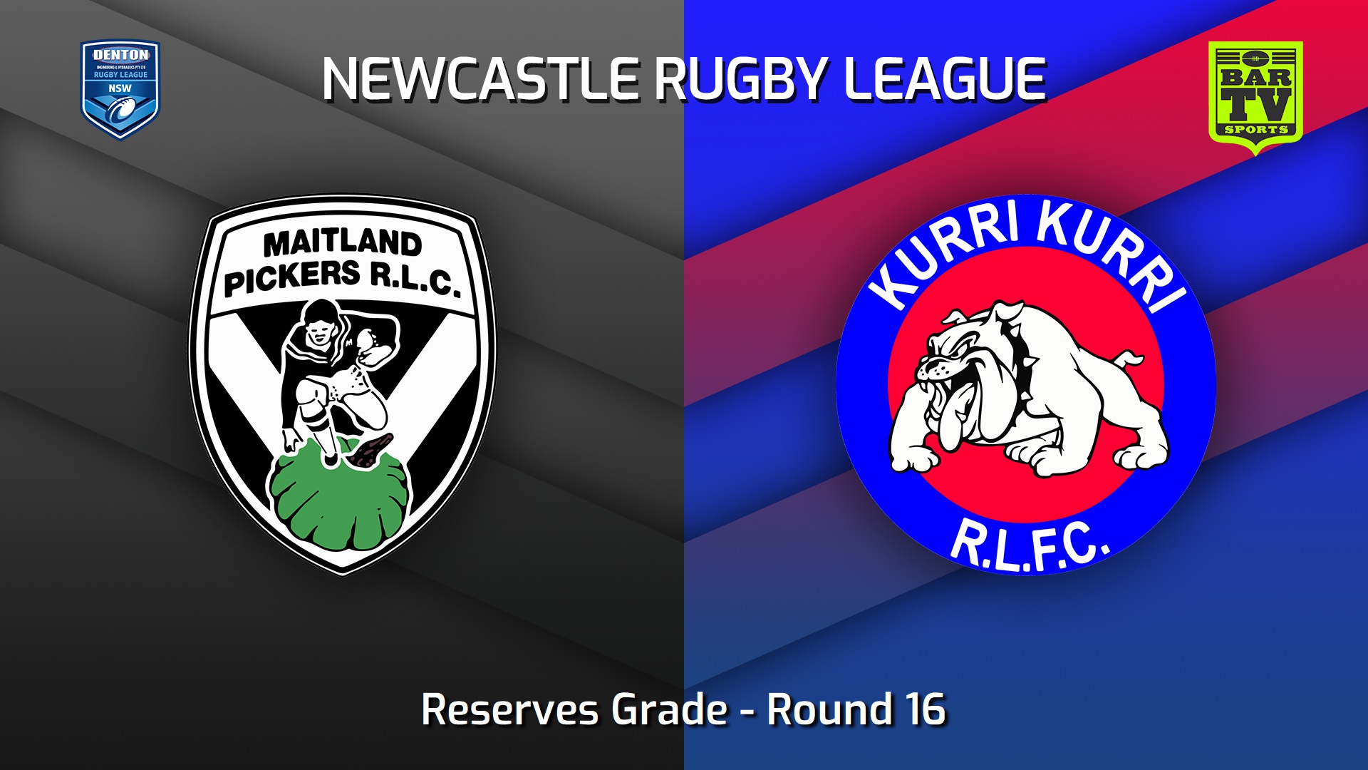 220716-Newcastle Round 16 - Reserve Grade - Maitland Pickers v Kurri Kurri Bulldogs Slate Image