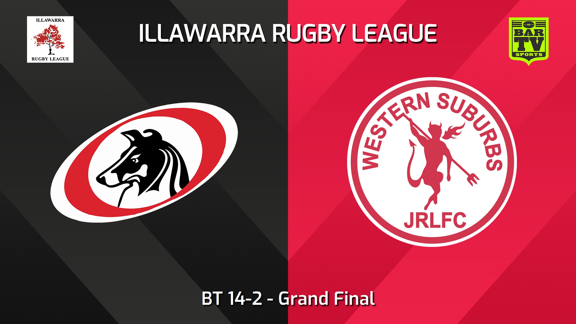 240816-video-Illawarra Rugby League Juniors Grand Final - BT 14-2 - Collegians JRL v Western Suburbs Devils JRL Blue Slate Image