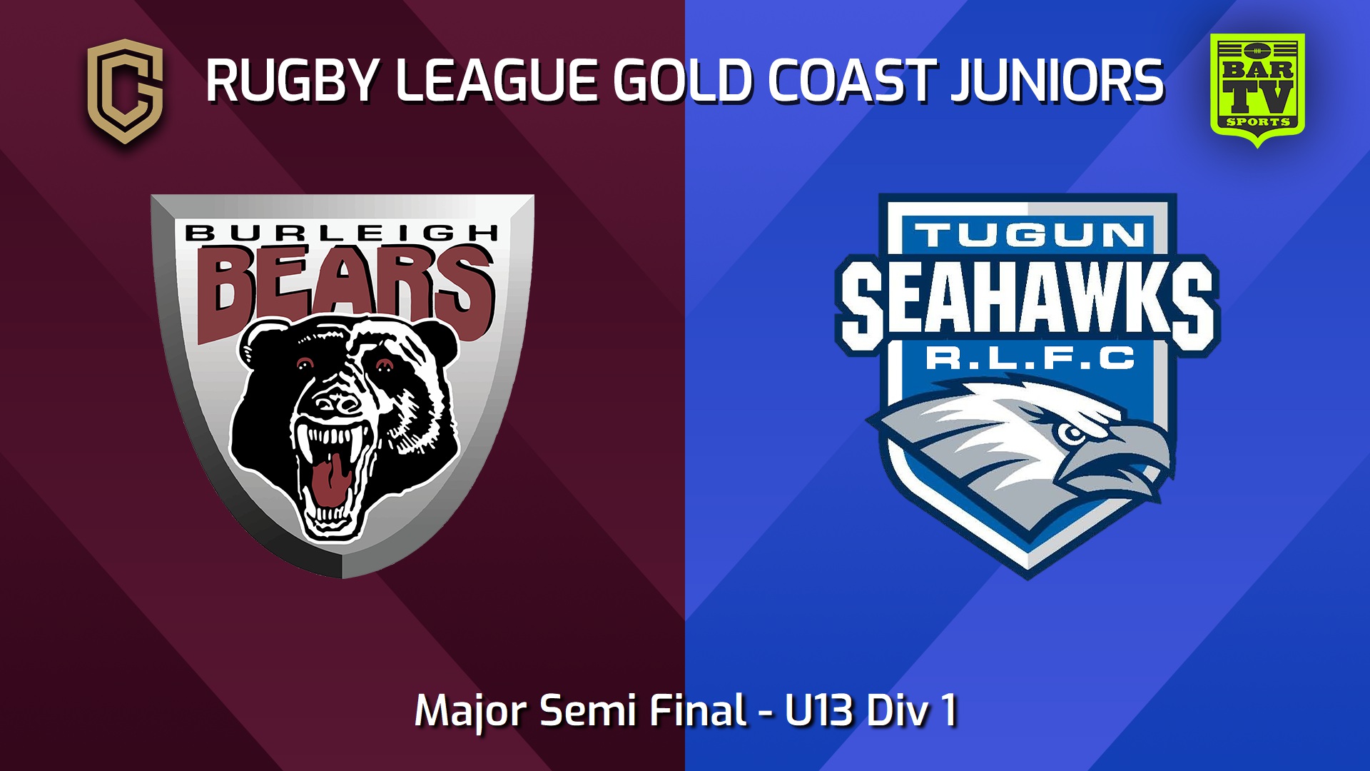 250830-video-Rugby League Gold Coast Juniors Major Semi Final - U13 Div 1 - Burleigh v Tugun Seahawks Slate Image