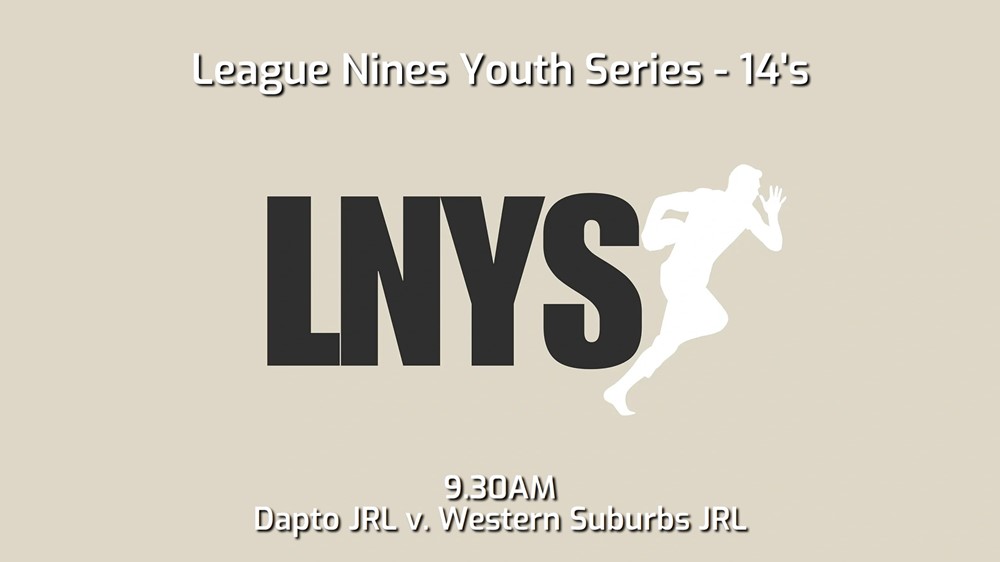 241109-video-League Nines Youth Series 14's - Dapto Canaries JRL v Western Suburbs Devils JRL Slate Image