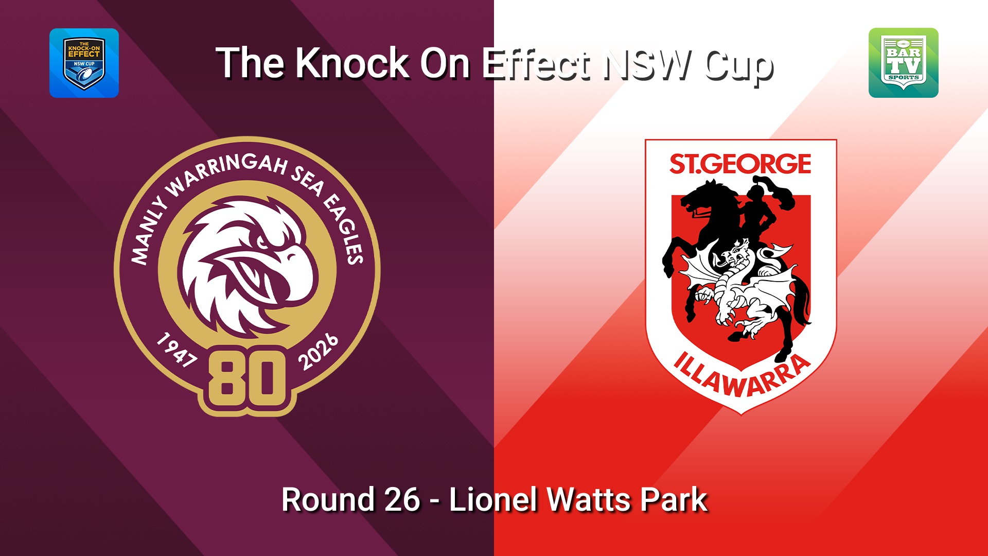 260829-video-The Knock-On Effect NSW Cup Round 26 - Manly Warringah Sea Eagles v Dragons Minigame Slate Image