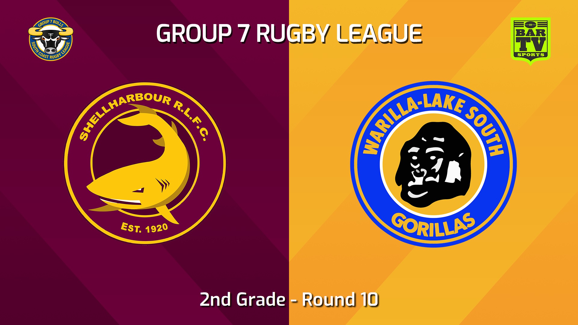 240616-video-South Coast Round 10 - 2nd Grade - Shellharbour Sharks v Warilla-Lake South Gorillas Slate Image