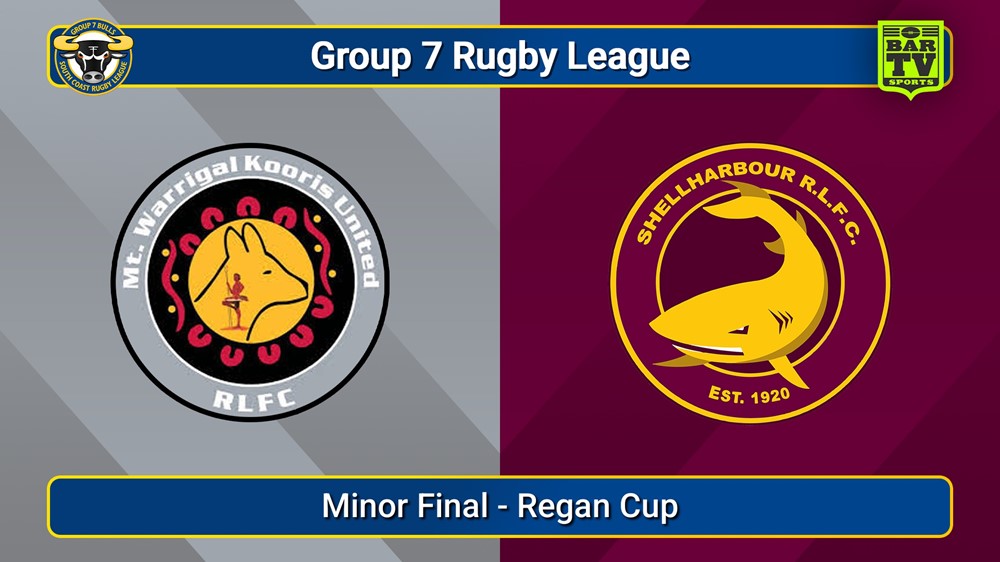 250906-video-South Coast Minor Final - Regan Cup - Mt Warrigal Kooris v Shellharbour Sharks Slate Image