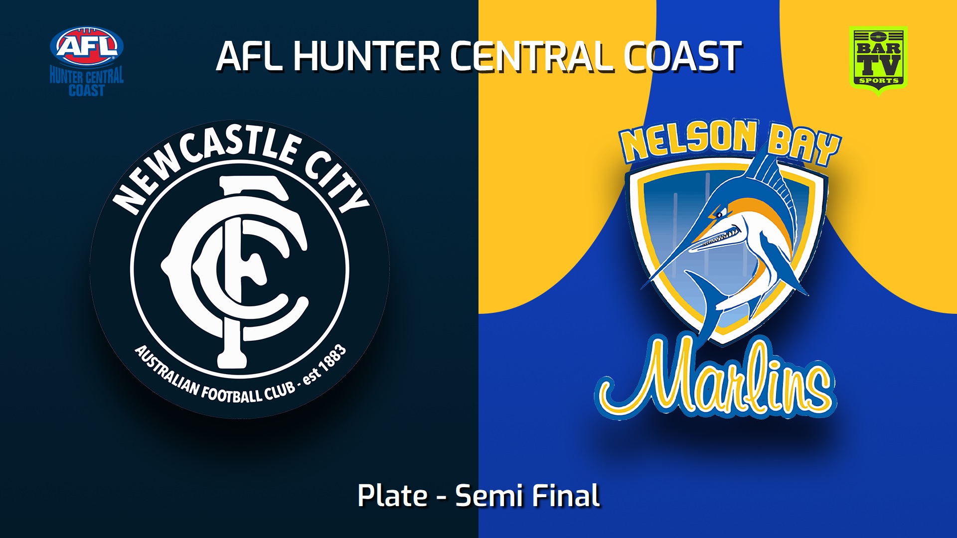 240831-video-AFL Hunter Central Coast Semi Final - Plate - Newcastle City  v Nelson Bay Marlins Slate Image