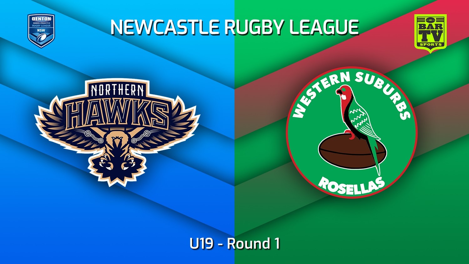 230326-Newcastle RL Round 1 - U19 - Northern Hawks v Western Suburbs Rosellas Slate Image
