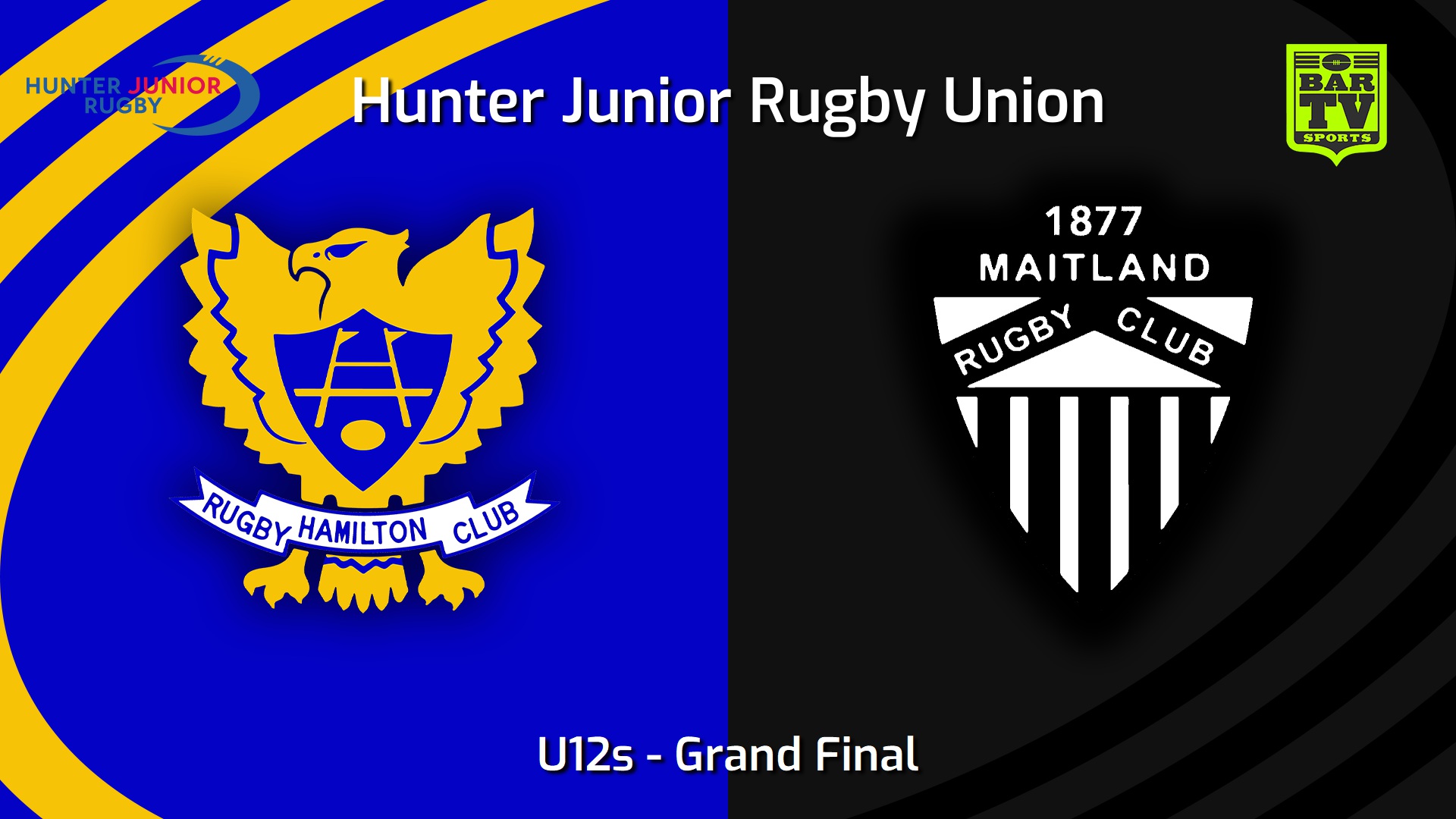 250920-video-Hunter Junior Rugby Union Grand Final - U12s - Hamilton Hawks v Maitland Slate Image