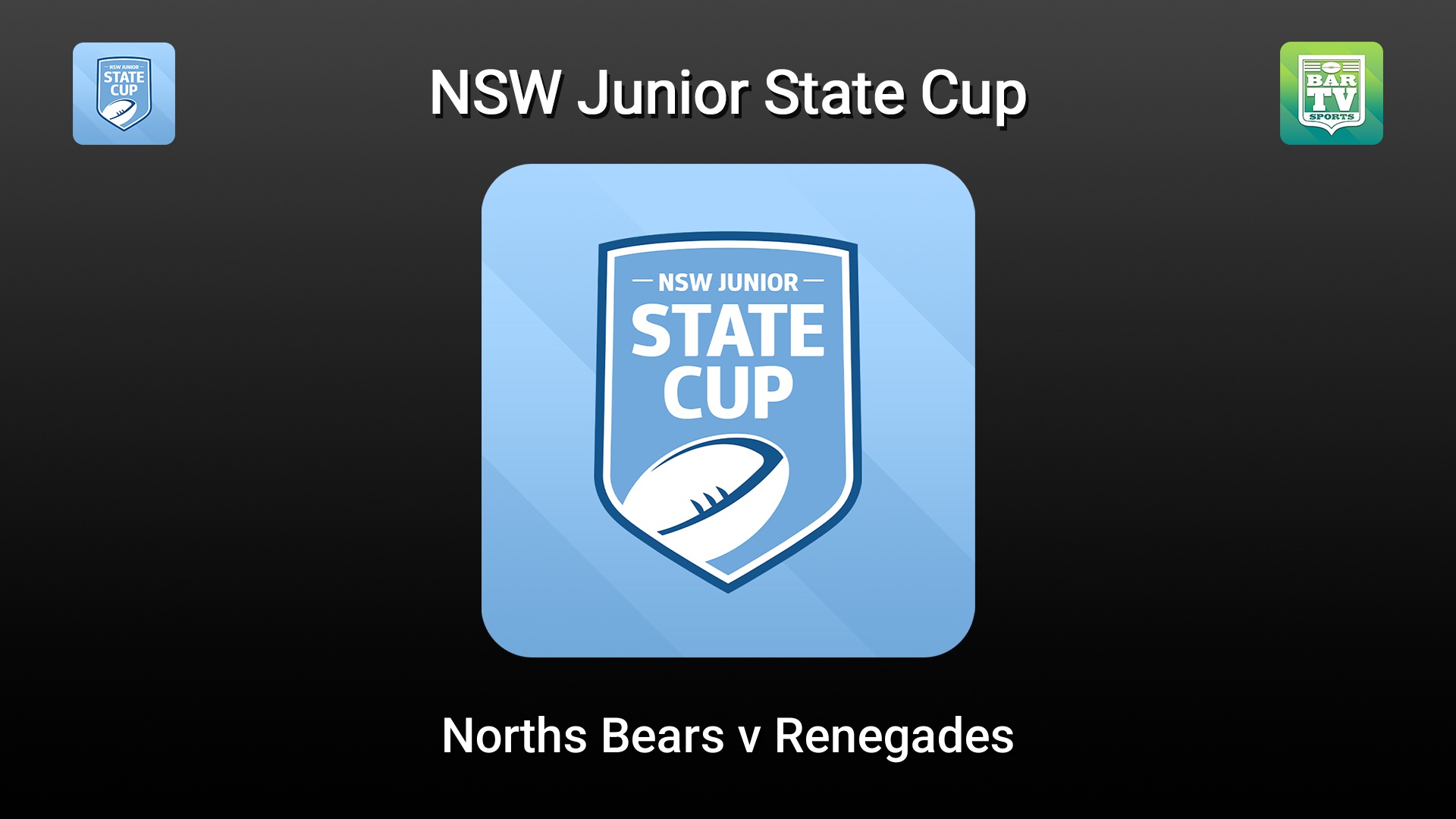 260220-video-NSW Junior State Cup Round 2 - NC 18 Boys - Norths Bears v Renegades Minigame Slate Image