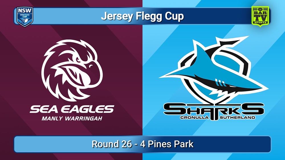 250831-video-Jersey Flegg Cup Round 26 - Manly Warringah Sea Eagles v Cronulla-Sutherland Sharks Slate Image