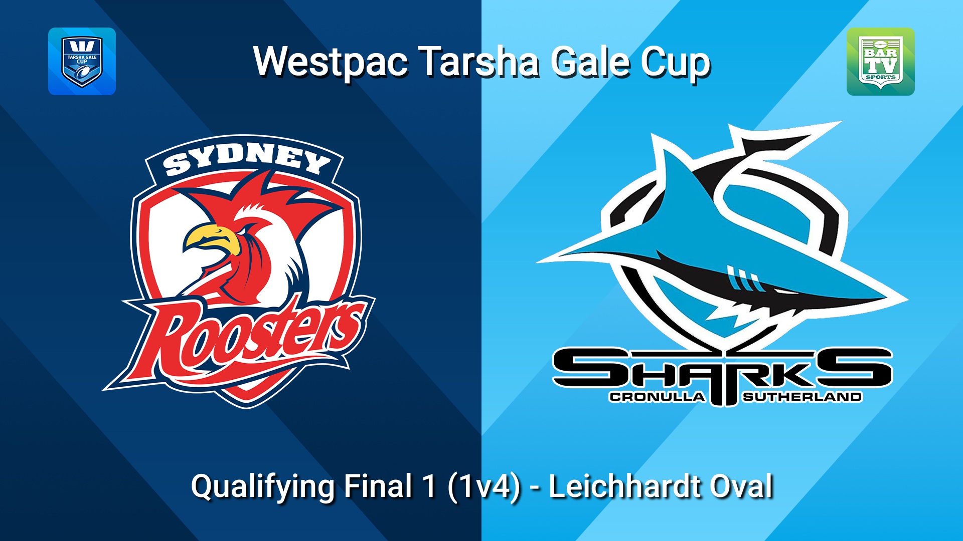 260411-video-Westpac Tarsha Gale Cup Qualifying Final 1 (1v4) - Sydney Roosters Indigenous Academy v Cronulla-Sutherland Sharks Slate Image