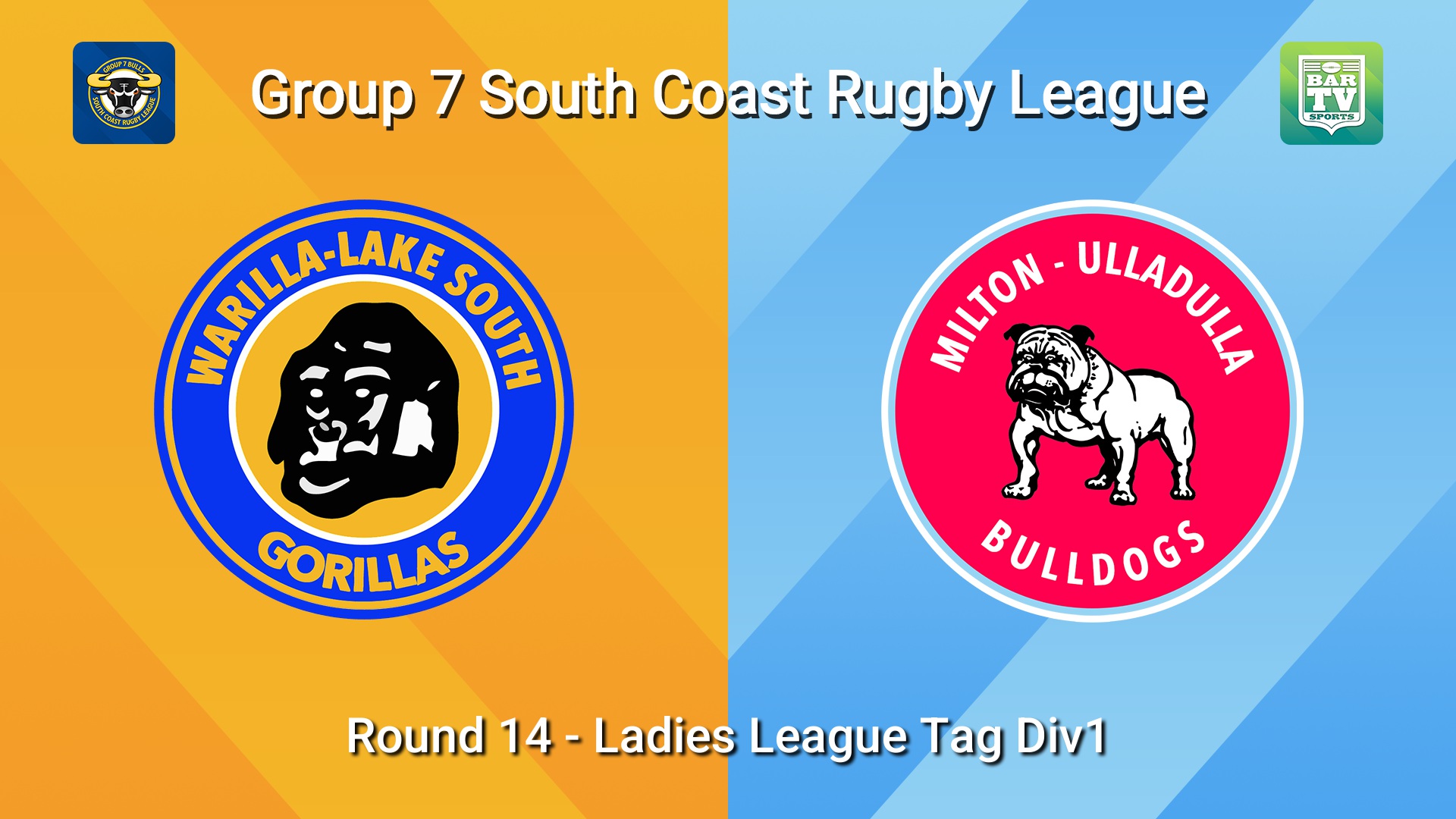 260802-video-South Coast Round 14 - Ladies League Tag Div1 - Warilla-Lake South v Milton-Ulladulla Bulldogs Slate Image