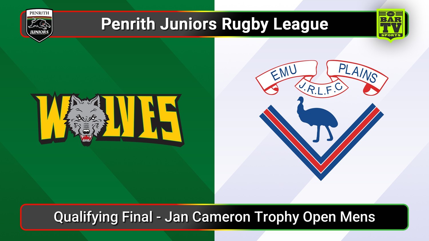 250831-video-Penrith & District Junior Rugby League Qualifying Final - Jan Cameron Trophy Open Mens - Windsor Wolves v Emu Plains Slate Image