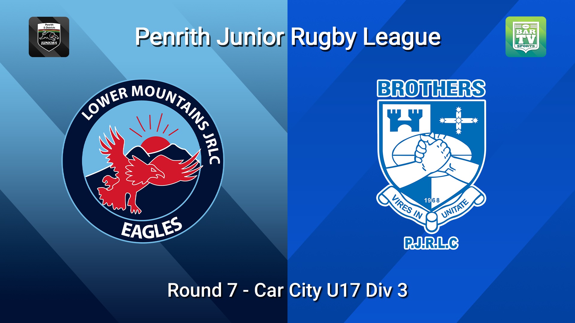 260613-video-Penrith & District Junior Rugby League Round 7 - Car City U17 Div 3 - Lower Mountains v Brothers Slate Image