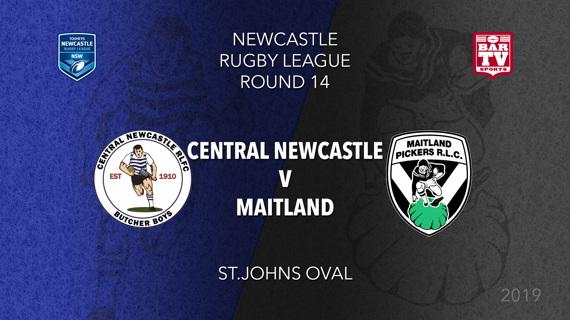 Newcastle Rugby League Round 14 - 1st Grade - Central Newcastle v Maitland Pickers Slate Image