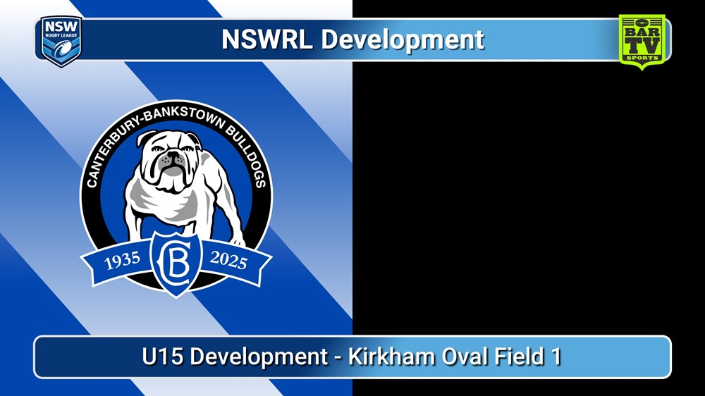 250710-video-NSWRL Development Development Gala Match 12 - U15 Development - Canterbury-Bankstown Bulldogs v Kotahitanga Sports Slate Image