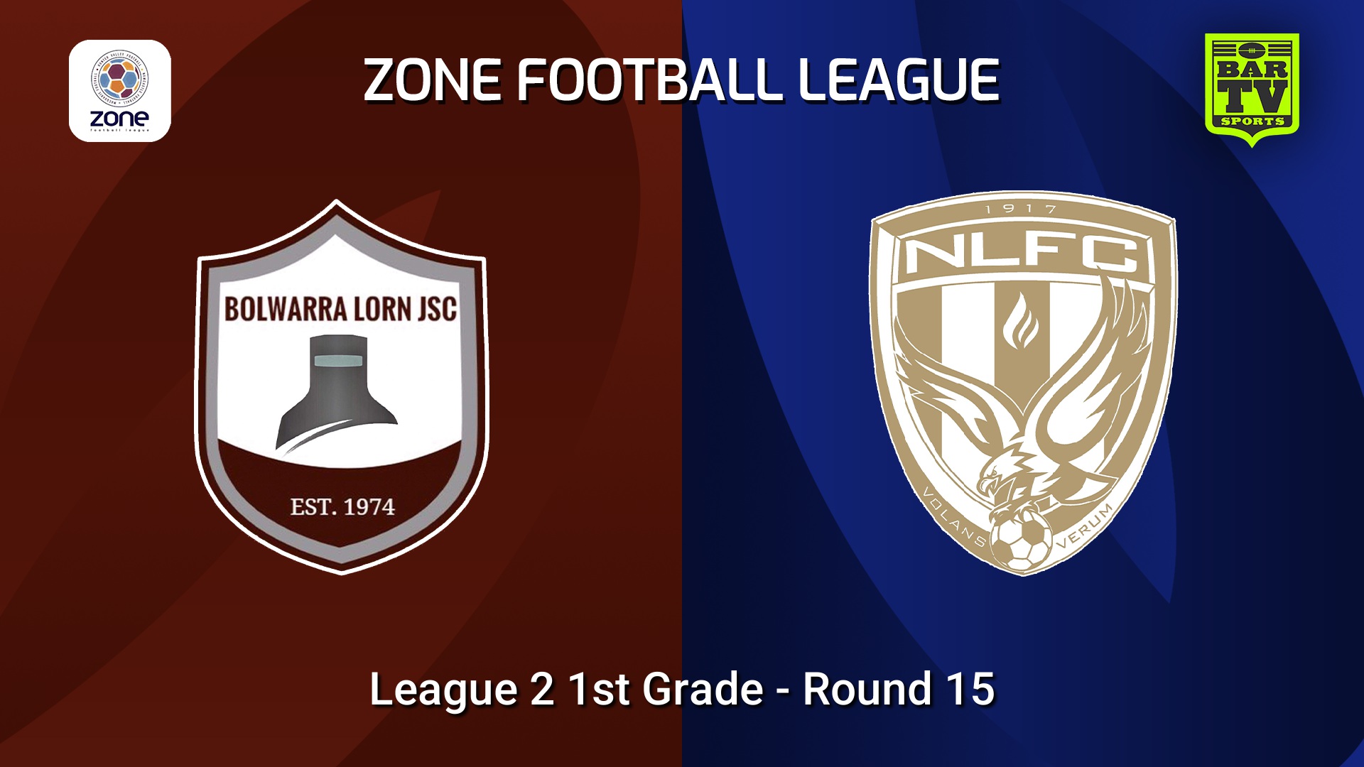260704-video-Newcastle Zone Football League Round 15 - League 2 1st Grade - Bolwarra Lorn JSC v New Lambton Minigame Slate Image