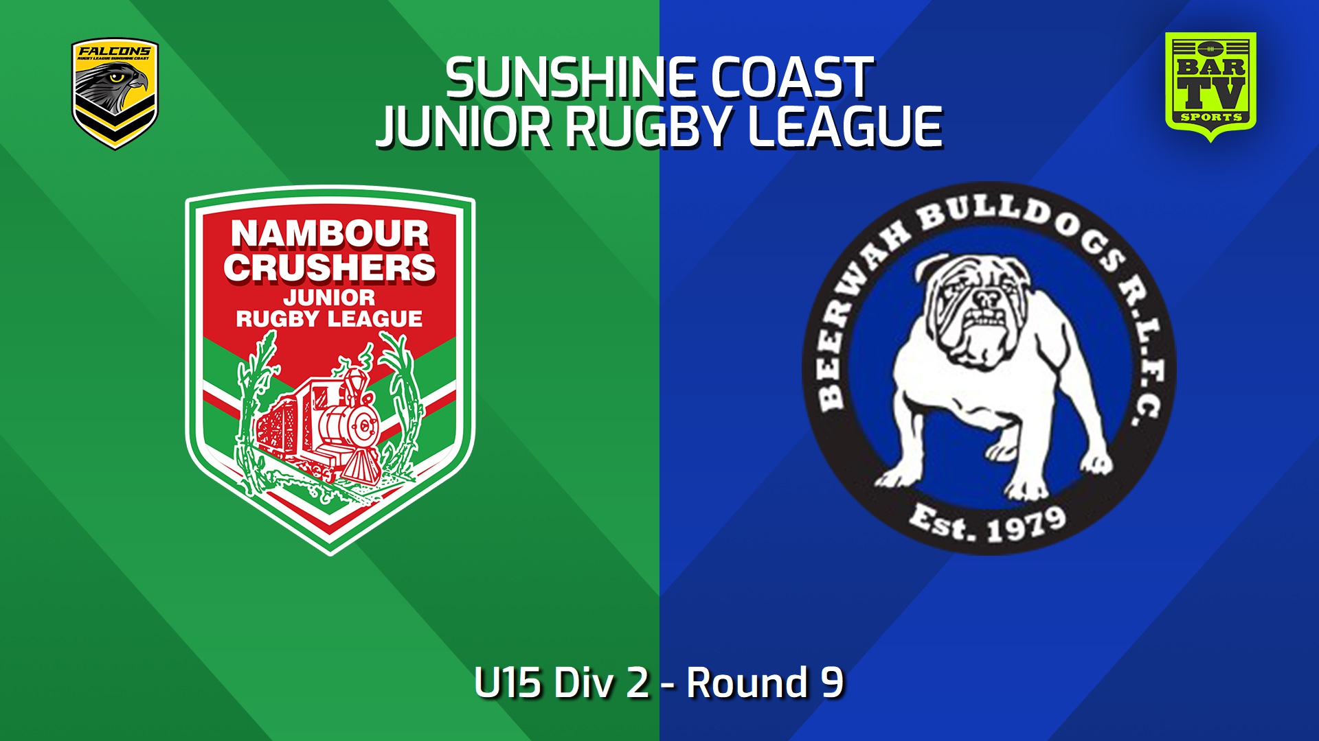 240531-video-Sunshine Coast Junior Rugby League Round 9 - U15 Div 2 - Nambour Crushers JRL v Beerwah Bulldogs JRL Slate Image