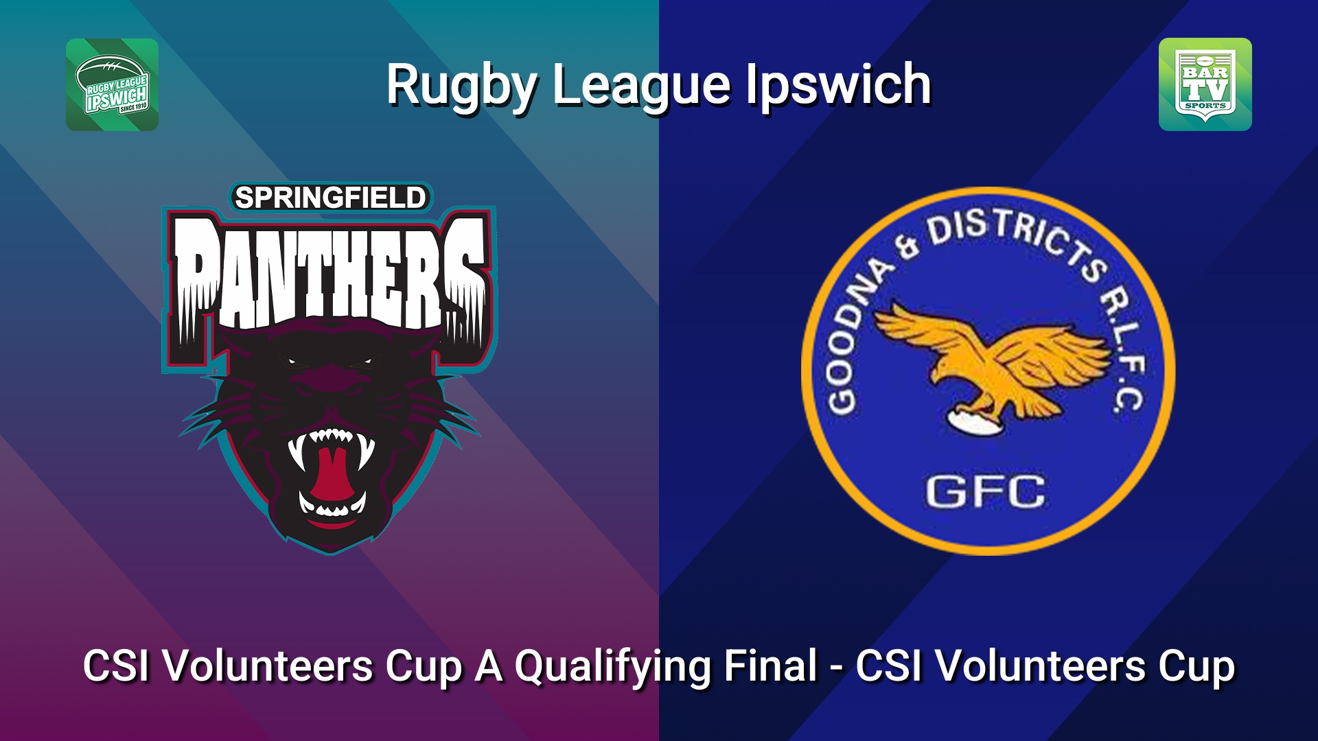 260829-video-Rugby League Ipswich CSI Volunteers Cup A Qualifying Final - CSI Volunteers Cup - Springfield Panthers v Goodna Minigame Slate Image
