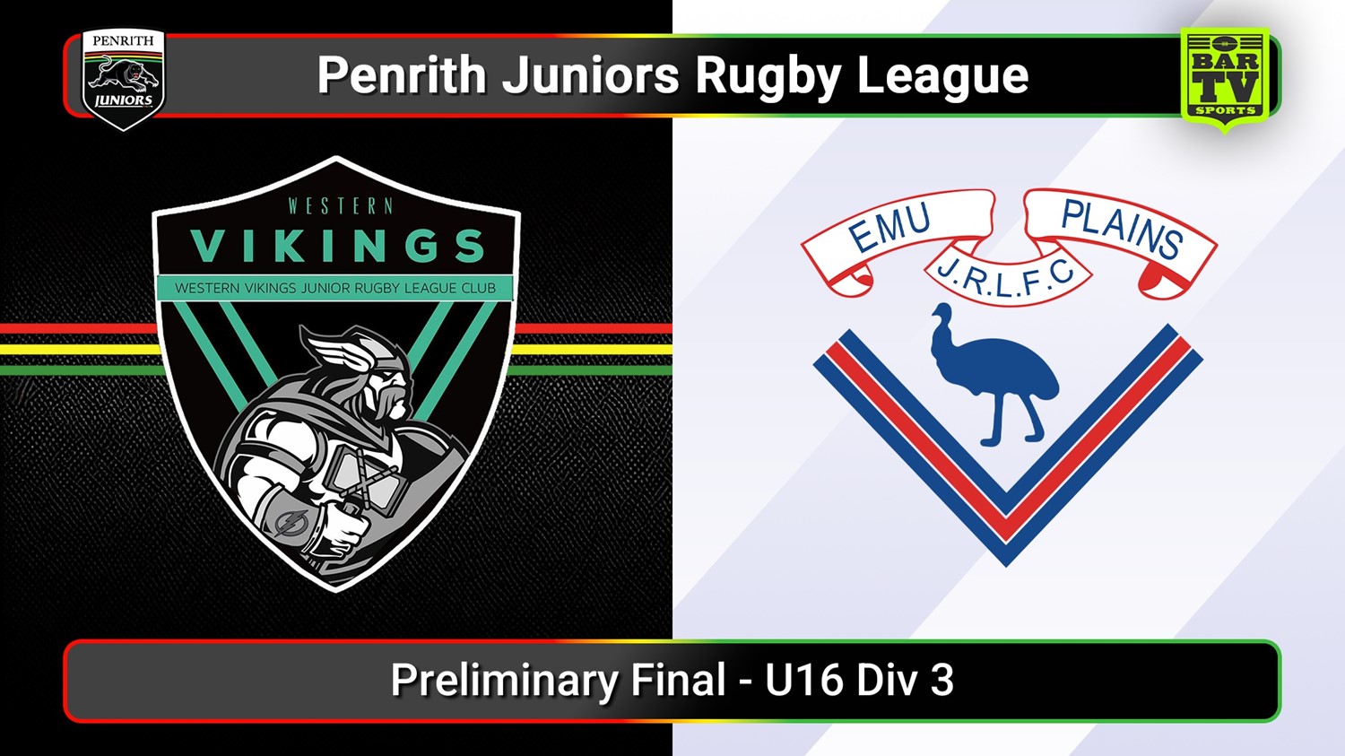 250830-video-Penrith & District Junior Rugby League Preliminary Final - U16 Div 3 - Western Vikings v Emu Plains Slate Image