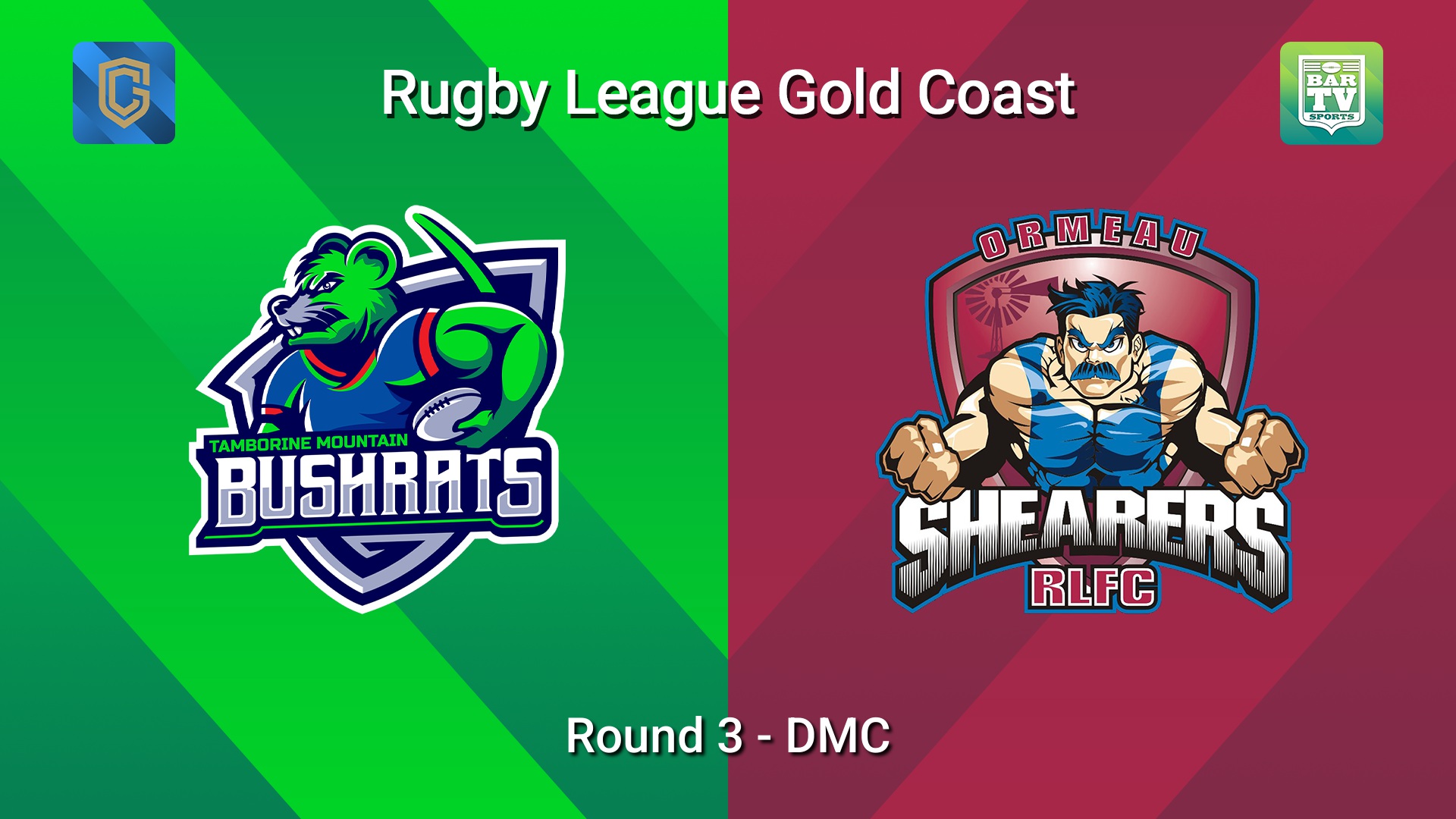 260328-video-Gold Coast Round 3 - DMC - Tamborine Mountain Bushrats v Ormeau Shearers Slate Image