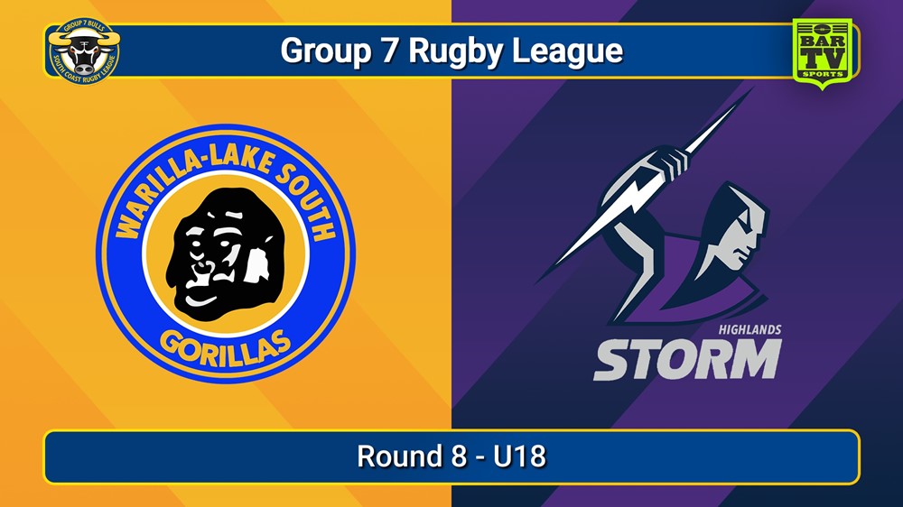 250601-video-South Coast Round 8 - U18 - Warilla-Lake South v Southern Highlands Storm Slate Image