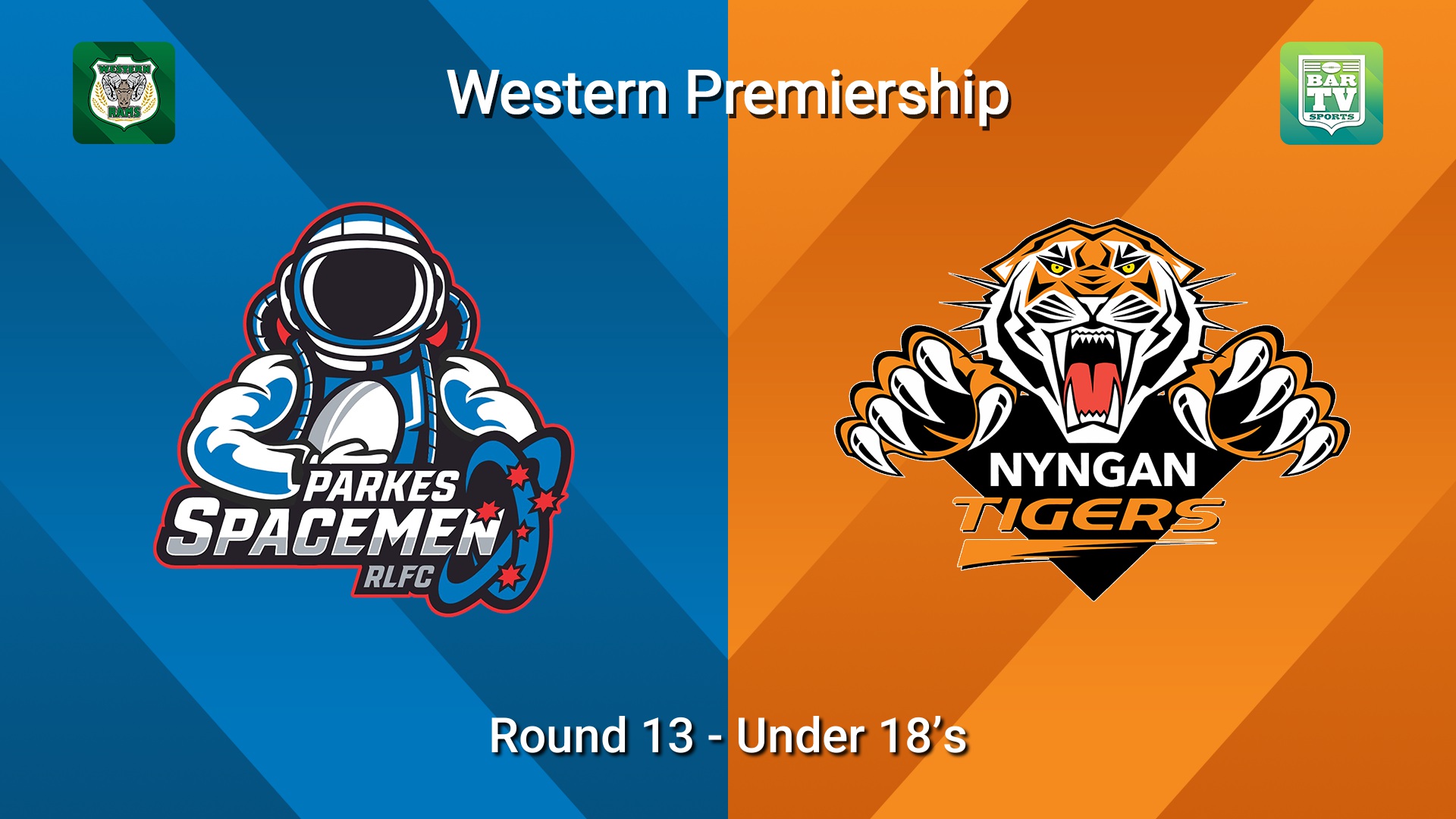 260726-video-Western Premiership Round 13 - Under 18’s - Parkes Spacemen v Nyngan Tigers Slate Image