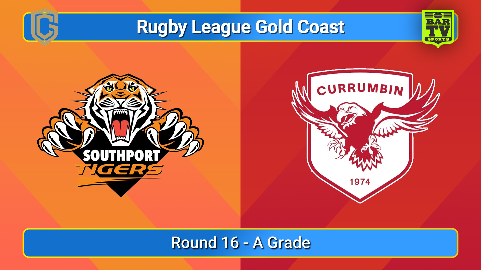 250817-video-Gold Coast Round 16 - A Grade - Southport Tigers v Currumbin Eagles Slate Image