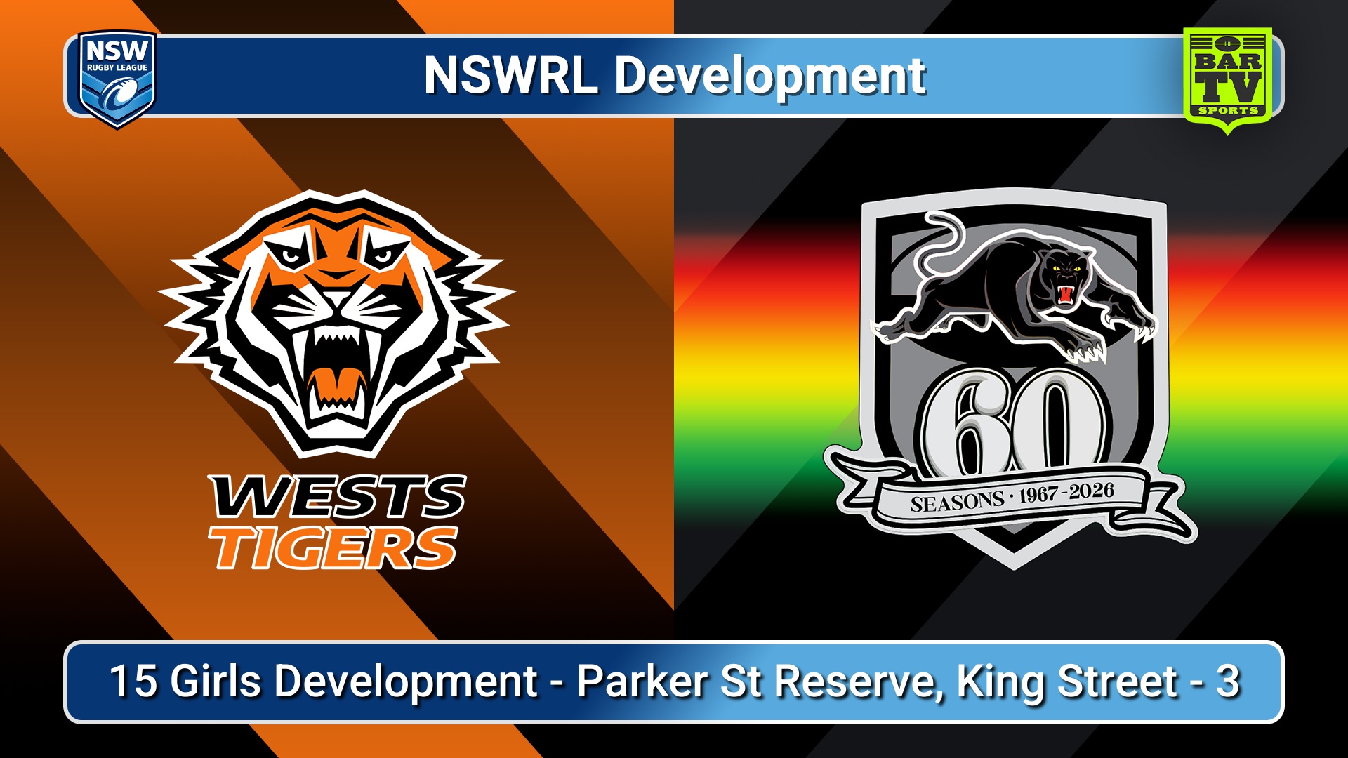 260716-video-NSWRL Development Game 7 - 15 Girls Development - Wests Tigers v Penrith Panthers Slate Image
