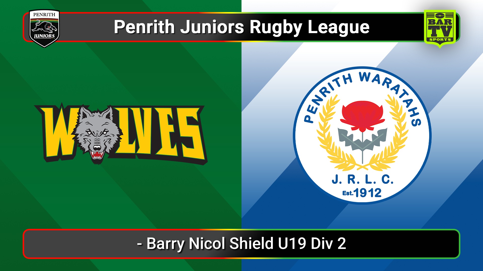 250412-video-Penrith & District Junior Rugby League Barry Nicol Shield U19 Div 2 - Windsor Wolves v Penrith Waratahs Slate Image