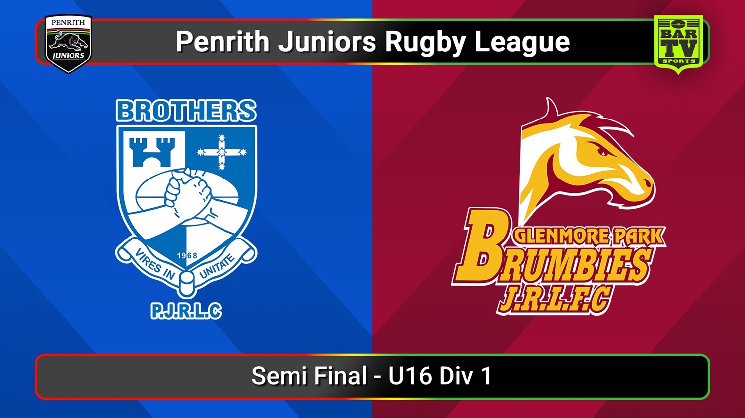 250823-video-Penrith & District Junior Rugby League Semi Final - U16 Div 1 - Brothers v Glenmore Park Slate Image