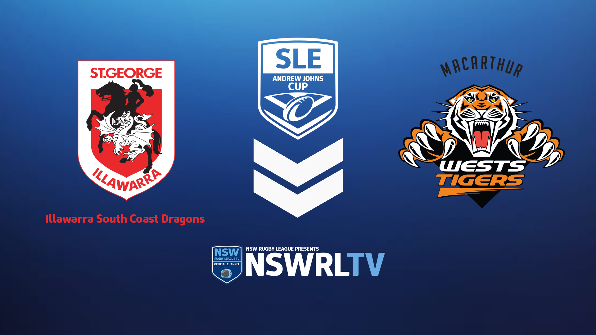 240302-video-SLE Andrew Johns Cup Round 5 - Illawarra South Coast Dragons v Macarthur Wests Tigers Slate Image