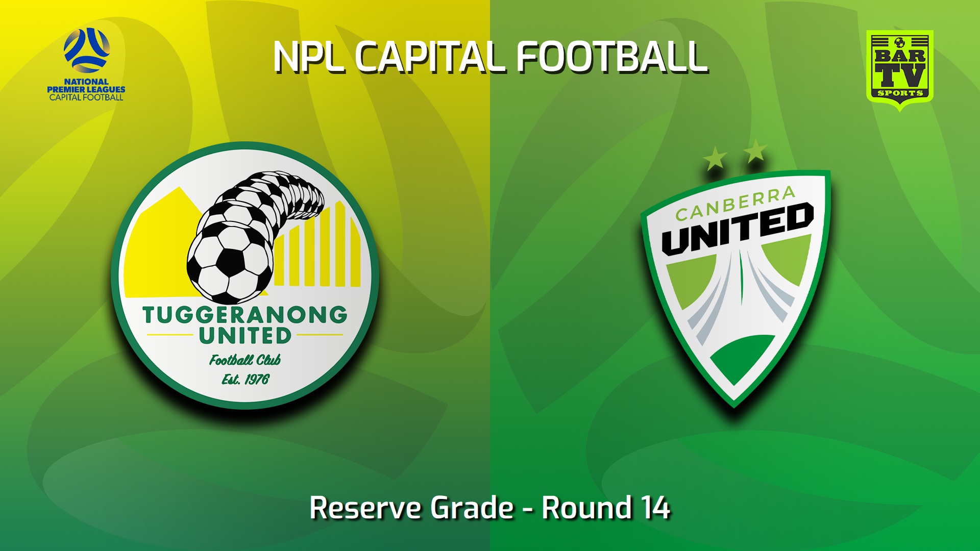 230714-NPL Women - Reserve Grade - Capital Football Round 14 - Tuggeranong United FC (women) v Canberra United Academy Slate Image
