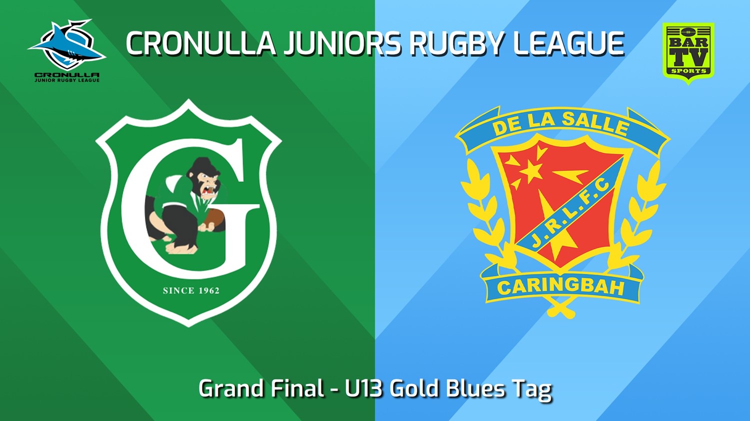 250831-video-Cronulla Juniors Grand Final - U13 Gold Blues Tag - Gymea Gorillas v De La Salle Slate Image