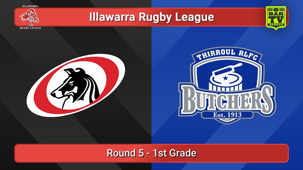 250712-video-Illawarra Round 5 - 1st Grade - Collegians v Thirroul Butchers Slate Image