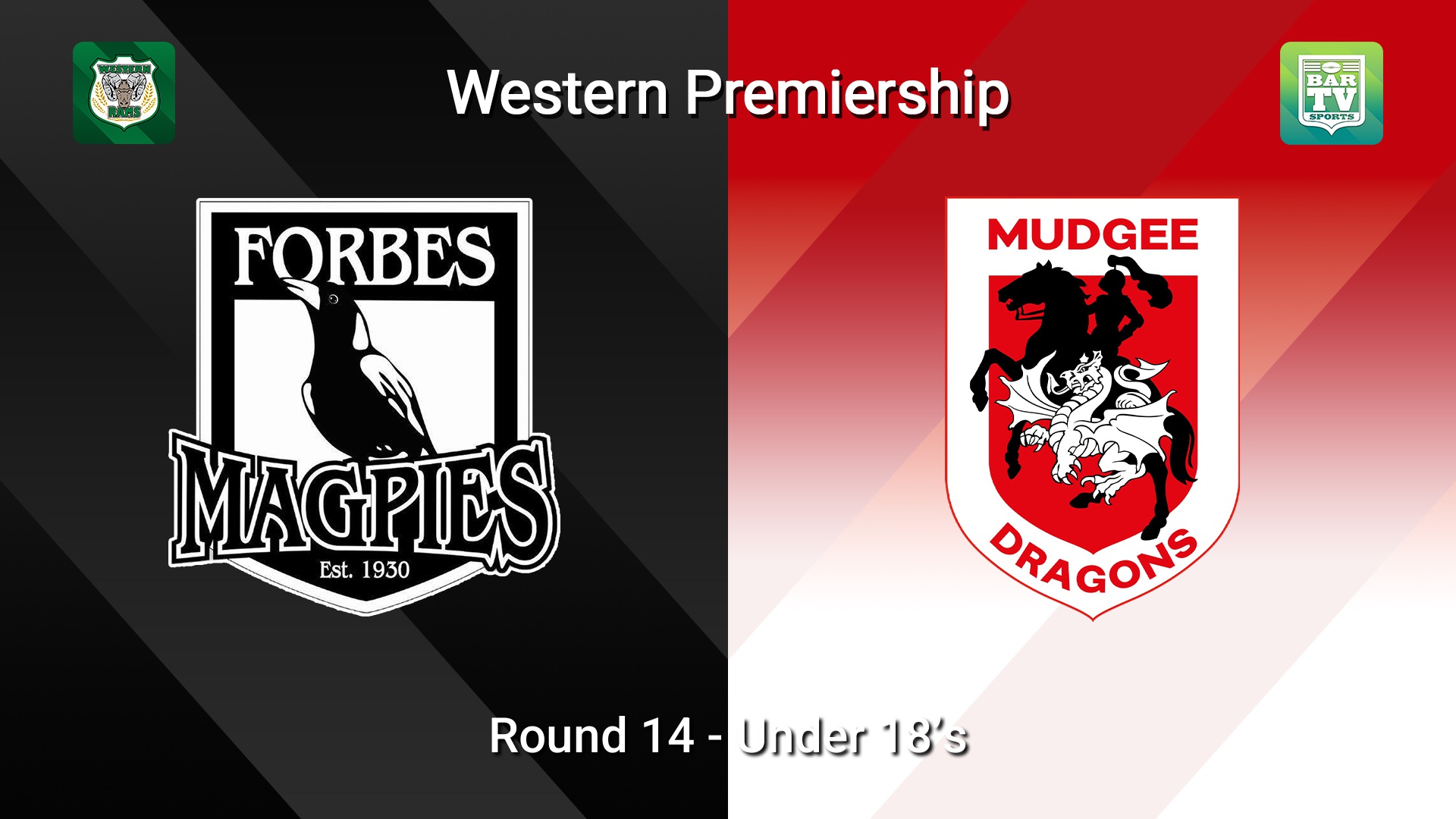 260802-video-Western Premiership Round 14 - Under 18’s - Forbes Magpies v Mudgee Dragons Slate Image