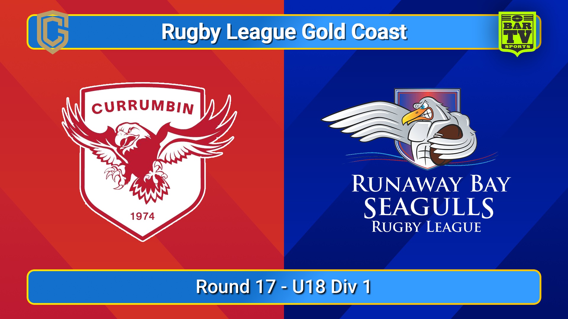 250824-video-Gold Coast Round 17 - U18 Div 1 - Currumbin Eagles v Runaway Bay Seagulls Slate Image