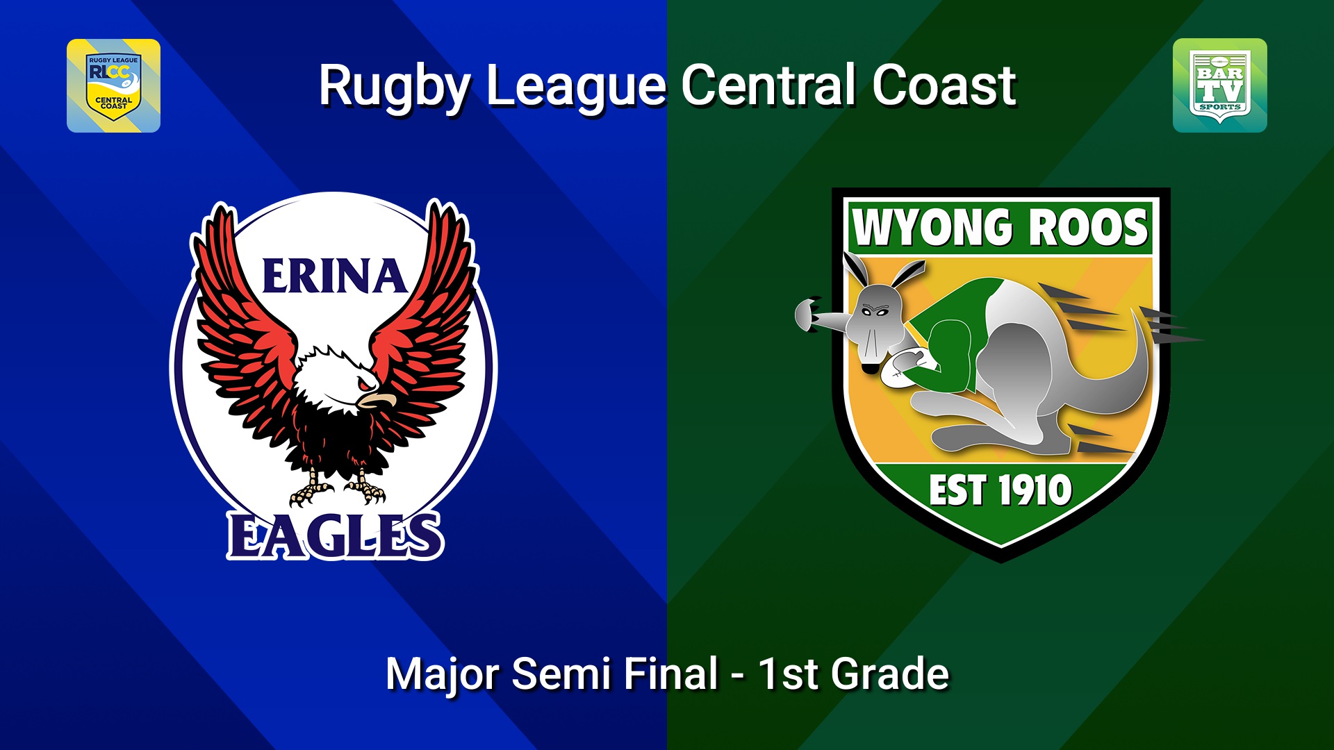 260905-video-RLCC Major Semi Final - 1st Grade - Erina Eagles v Wyong Roos Minigame Slate Image