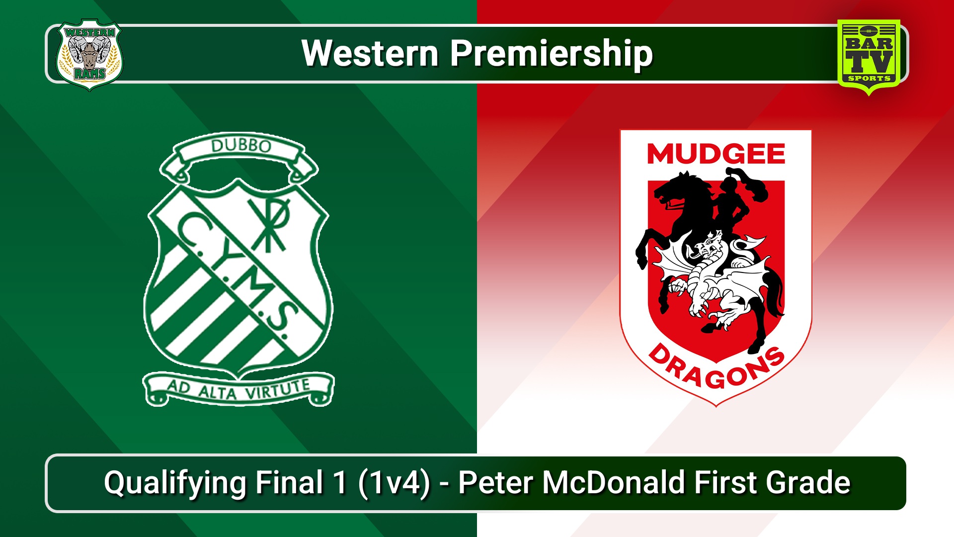 250817-video-Western Premiership Qualifying Final 1 (1v4) - Peter McDonald First Grade - Dubbo CYMS v Mudgee Dragons Slate Image