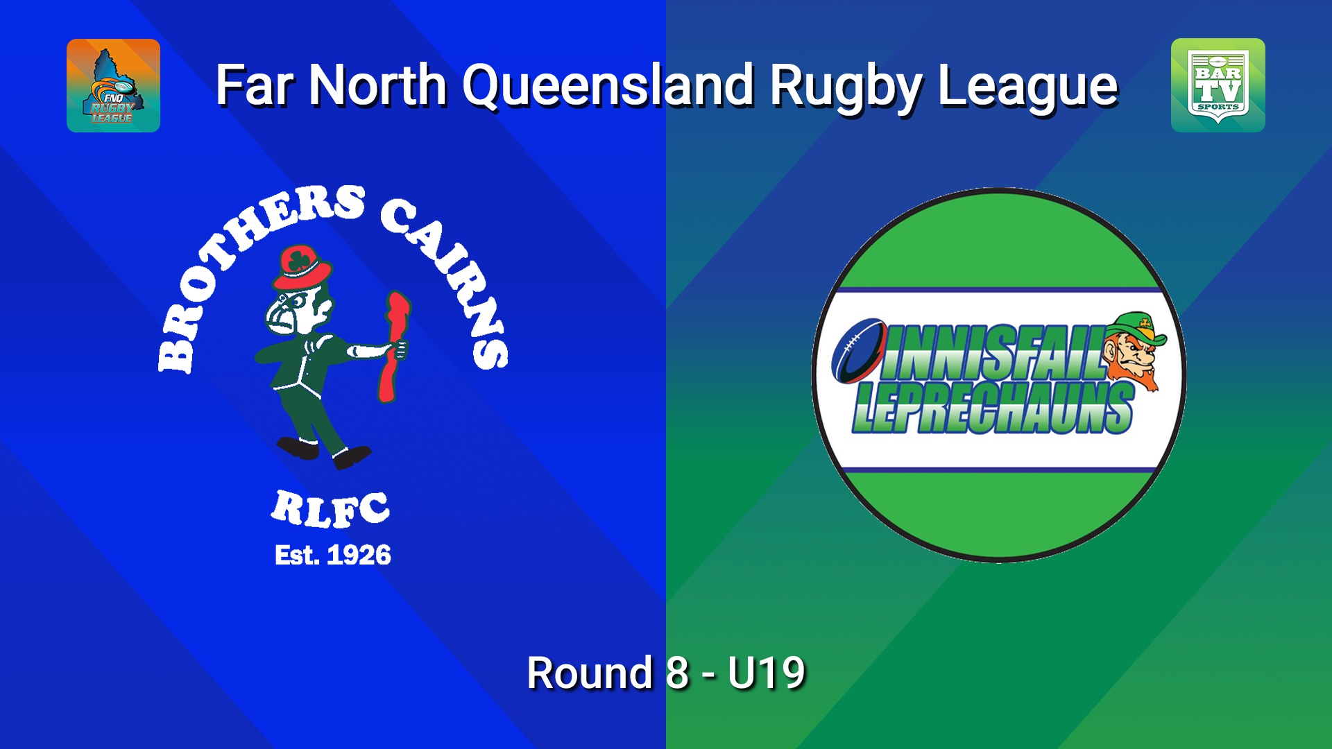 260523-video-FNQ Rugby League Round 8 - O'Neills U19s - Cairns Brothers  v Innisfail Leprechauns  Slate Image