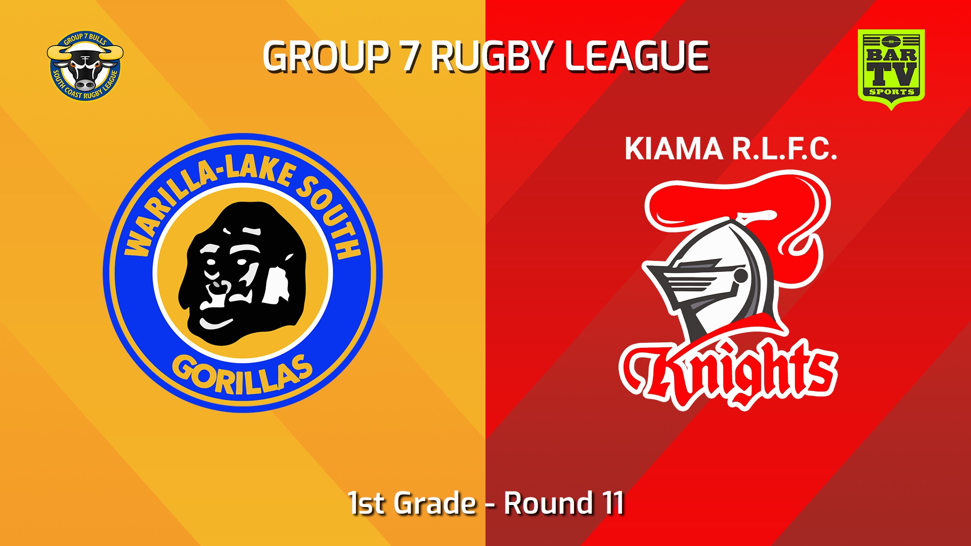240623-video-South Coast Round 11 - 1st Grade - Warilla-Lake South Gorillas v Kiama Knights Slate Image
