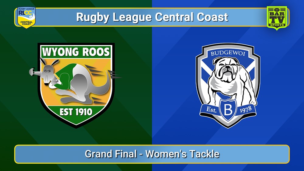 250920-video-RLCC Grand Final - Women's Tackle - Wyong Roos v Budgewoi Bulldogs Slate Image
