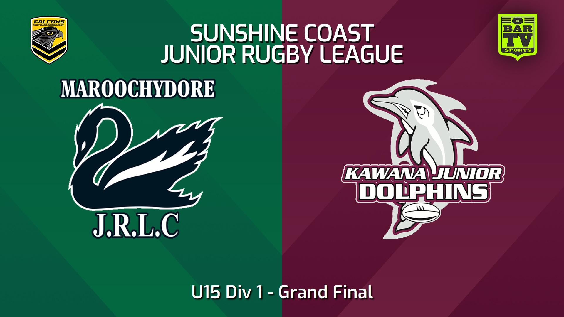 240907-video-Sunshine Coast Junior Rugby League Grand Final - U15 Div 1 - Maroochydore Swans JRL v Kawana Dolphins JRL Slate Image