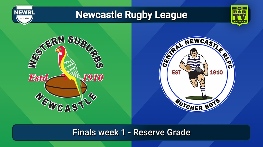 250831-video-Newcastle RL Finals week 1 - Reserve Grade - Western Suburbs Rosellas v Central Newcastle Slate Image