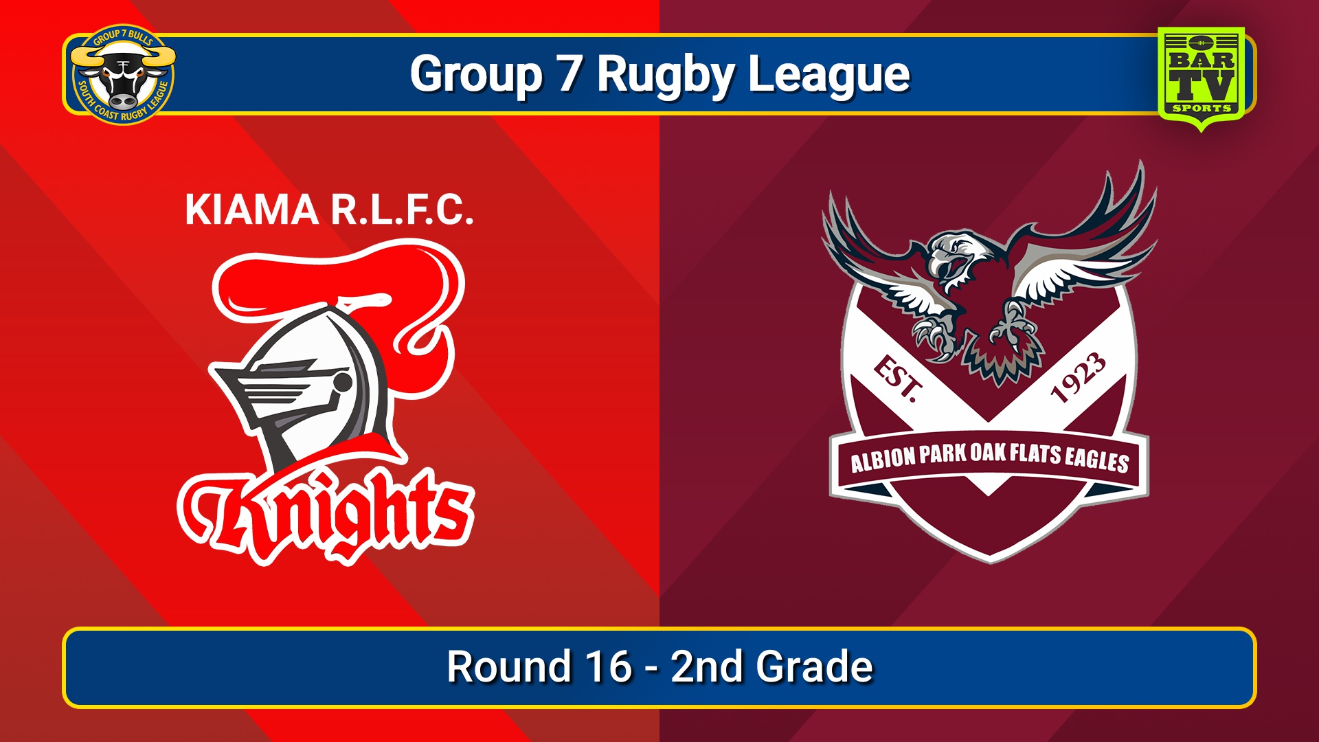 250816-video-South Coast Round 16 - 2nd Grade - Kiama Knights v Albion Park Oak Flats Slate Image