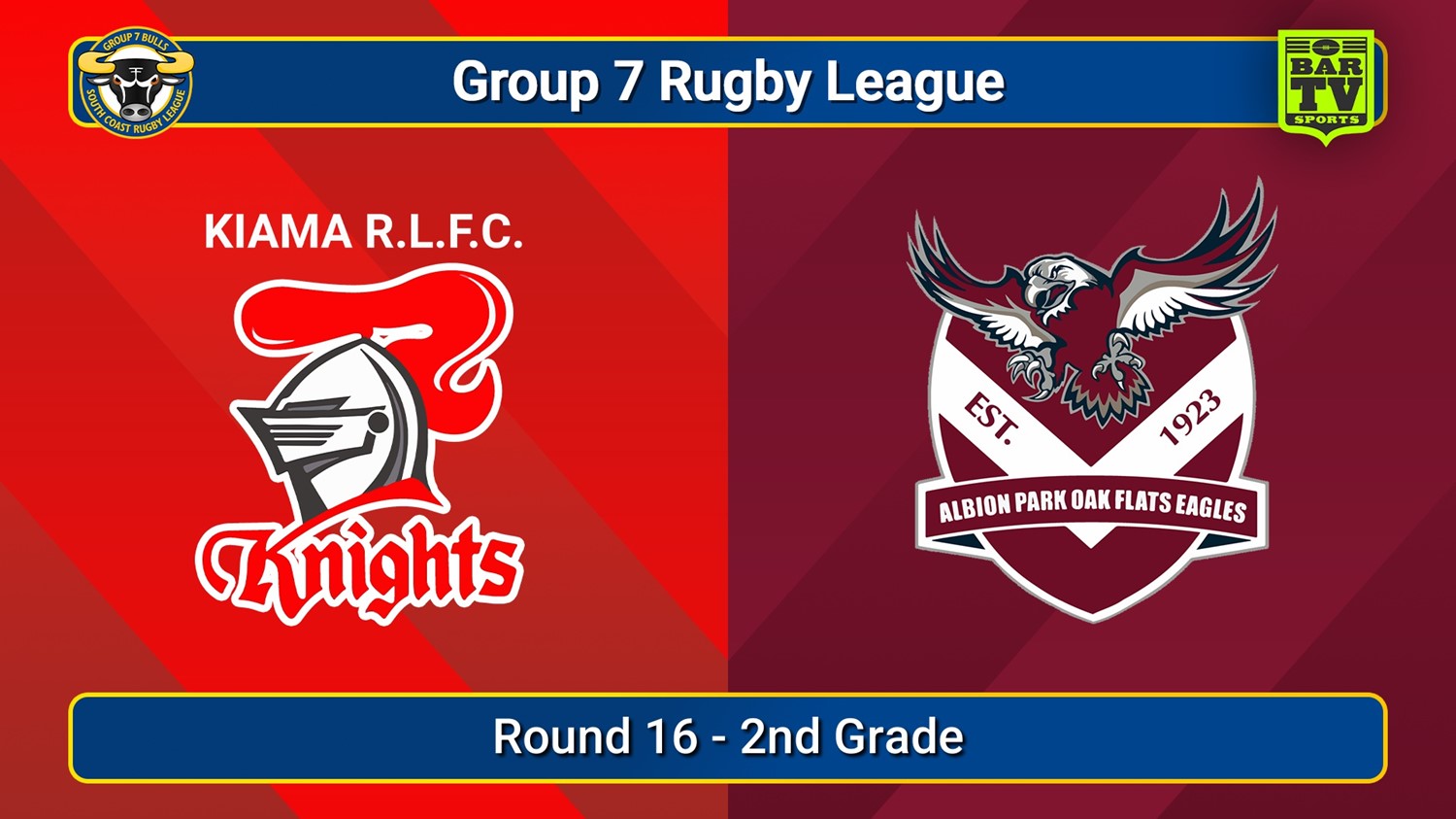 250816-video-South Coast Round 16 - 2nd Grade - Kiama Knights v Albion Park Oak Flats Slate Image