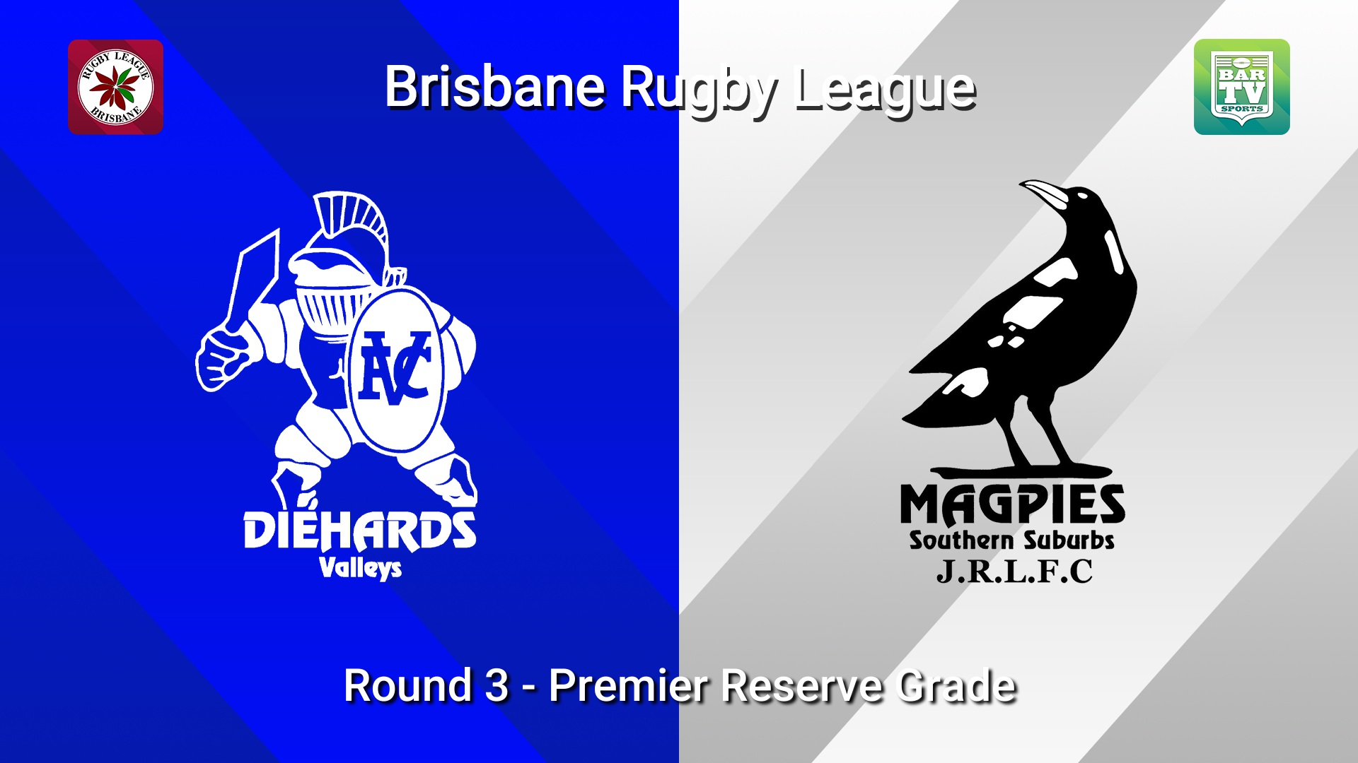 260328-video-BRL Round 3 - Premier Reserve Grade - Valleys Diehards v Souths Juniors Magpies Slate Image