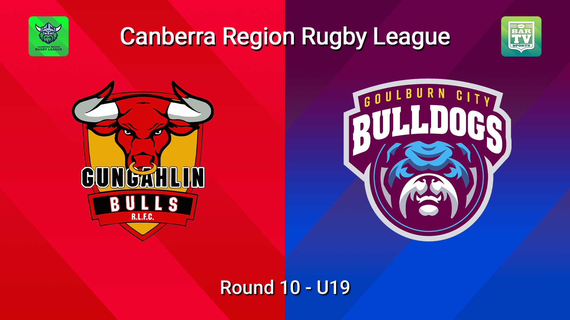 260627-video-Canberra Round 10 - U19 - Gungahlin Bulls v Goulburn City Bulldogs Slate Image