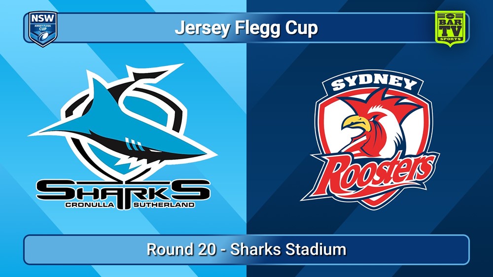 250718-video-Jersey Flegg Cup Round 20 - Cronulla-Sutherland Sharks v Sydney Roosters Slate Image