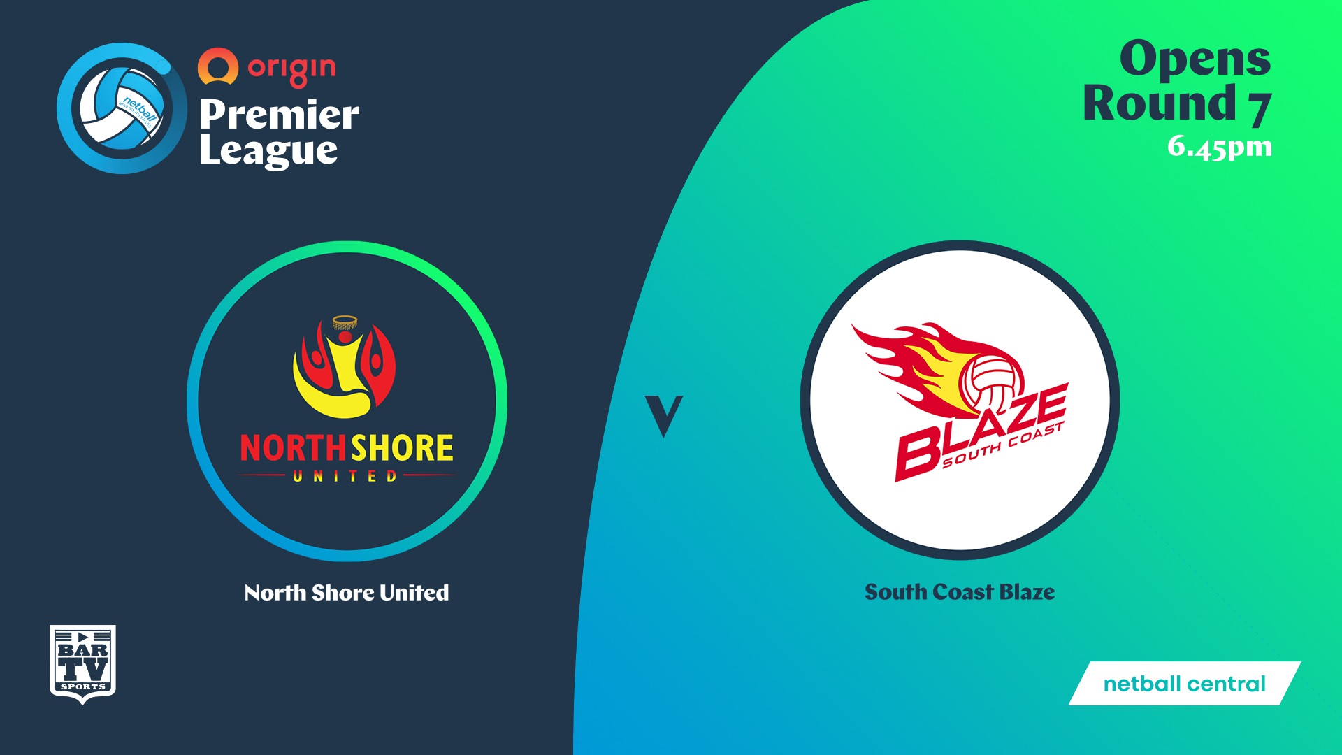 NSW Prem League Round 7 - Opens - North Shore United v South Coast Blaze Slate Image